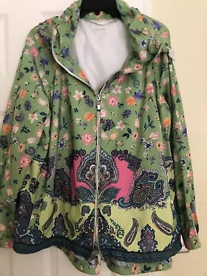 Madeline Floral Jacket (NWT Size GB 18) • $70