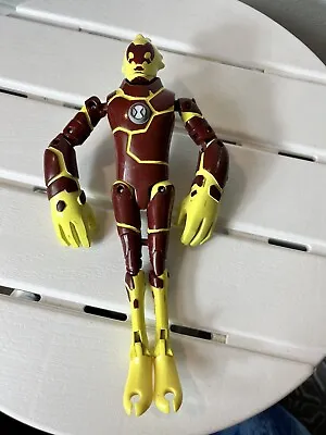 Ben 10 Heatblast 8” Action Figure Series 1 Cartoon Network Bandai 2006 • $15.60