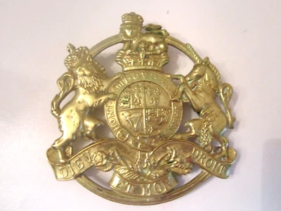 $24.99 • Buy Vintage VA Metalcrafters Inc.  KINGS ARMS  Brass Trivet: CW10-17, Copyright 1953