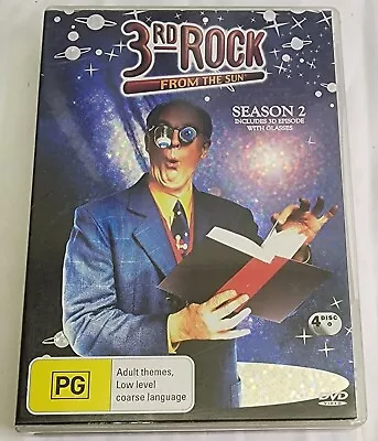 3rd Rock From The Sun : Season 2 3D Glasses Included (DVD 1997) Region 4. (PG) • $18.95