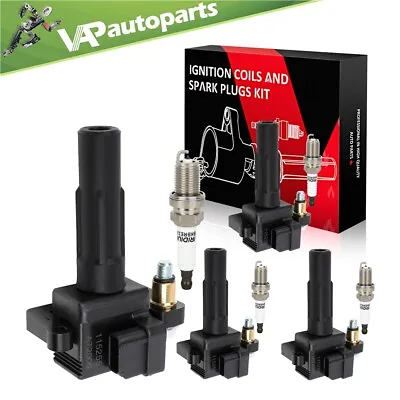 4 For 2003 2004 2005 Subaru Impreza WRX 2.0L Ignition Coil & Spark Plug • $53.99