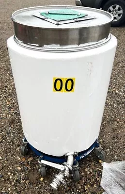 55 Gallon Stainless Steel Drum/Tank With ClampOn Lid And Bottom Outlet. Sanitary • $895