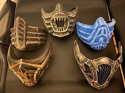 Mortal Kombat Replica Masks Set • $340