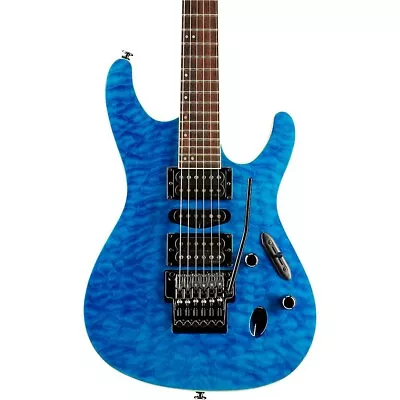 Ibanez S Prestige S6570Q 6 String Electric Guitar Natural Blue • $1999.99