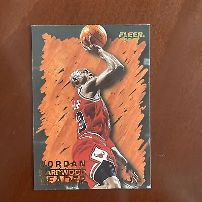 96-97Michael Jordan Fleer Hardwood Leader #123 • $8