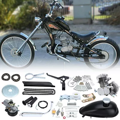 80cc 2 Stroke Petrol Gas Engine Motor Kit Motorized Bike Bicycle Motorcycle • $89.94