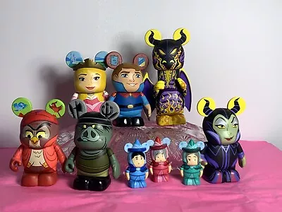 Disney Vinylmation Sleeping Beauty No Chaser  Complete Set Of 9 • $72.62