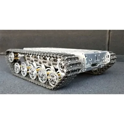 RC Tank Chassis Metal Tracked Robot Chassis Smart Robot Car Shock Absorption Tps • $112.95