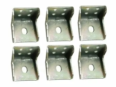 6pcs Frame Body Mount Bracket Fits Willys Jeep MB CJ2A CJ3A CJ3B CJ5 M38 M38A1 • $39