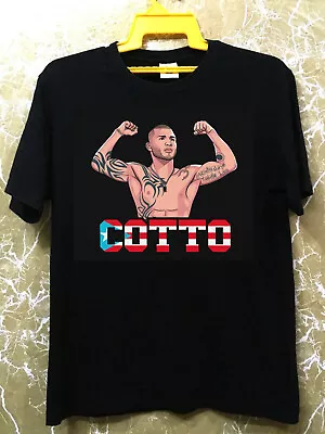 Miguel Cotto Boxing Heavy Cotton T-shirt  Size 2XL • $22.99