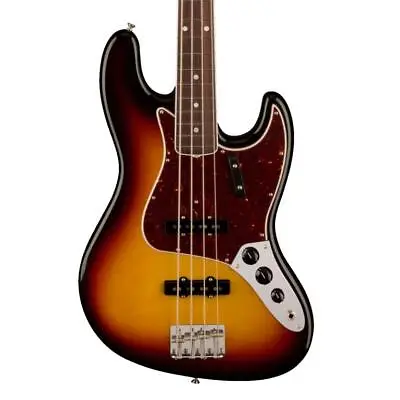 Fender American Vintage II 1966 Jazz Bass 3-Color Sunburst Bass With Case • $2499.99