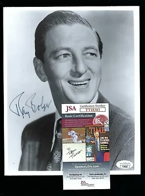 Ray Bolger Signed 8x10 Photograph JSA Authenticated Wizard Of Oz Scarecrow • $149.95