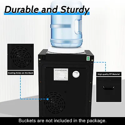 Top Loading 550W 110V Electric Hot And Cold Water Cooler Dispenser Free Standing • $47.50