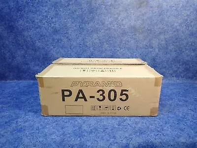 NEW Pyramid PA-305 300 Watt PA Amplifier 70V Output & Mic Talkover (J29) • $199.99