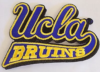 UCLA Bruins NCAA College Embroidered Iron On Patches 2 1/4  X 3 1/2 • $4.25