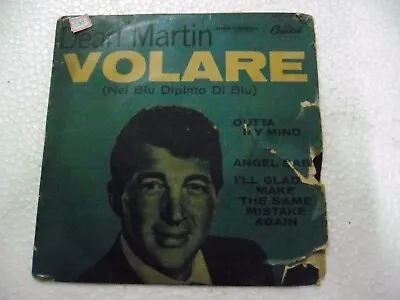 Dean Martin And Orchestra Eap1 1027 Volare Rare Single 7  45 Gt Britain Vg+ • $98