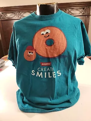 $15.95 • Buy Krispy Kreme Doughnuts T Shirt Create Smiles  SZ Extra Large PS623