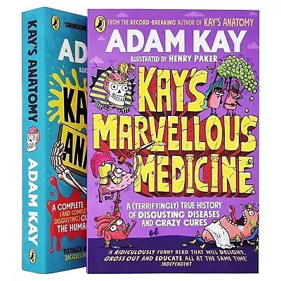 Kay's Anatomy/Marvellous Medicine By Adam Kay 2 Books Collection Set - Paperback • $30.88