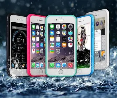 $6.98 • Buy IPhone X 5 6 7 8 Plus Waterproof Case Dust Shock Water Proof Cover Protector