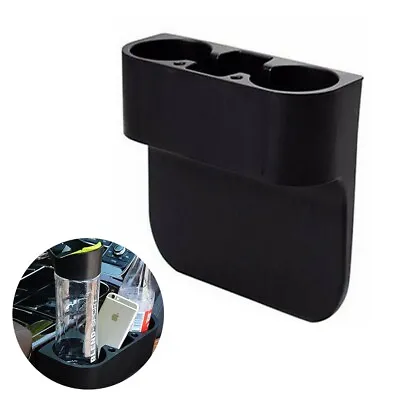 Car Truck Vehicle Seat Seam Wedge Cup Holder Bottle Drink Mobile Phone Storage • $10.39