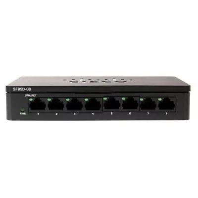 Cisco SG95D 8-Port Gigabit Ethernet Switch SG95D-08-SG • $39