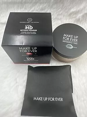 Make Up For Ever Ultra HD Matte Setting Powder #4.0 Tan Neutral - 11.5g - NIB • $29.99