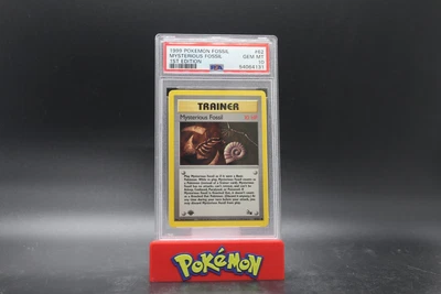 $44.95 • Buy Pokemon 1999 Fossil - Mysterious Fossil 1st Edition #62 PSA Gem Mint 10
