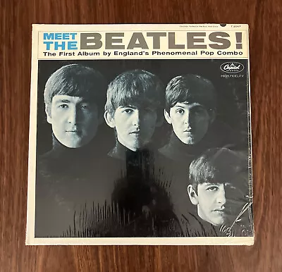 Meet The Beatles 1964 Vinyl LP T 2047 MONO Play Tested -EXCELLENT • $195