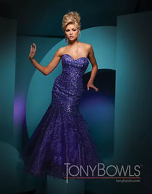 Tony Bowls 111709--Purple--Size 6 --Prom Dress • $199