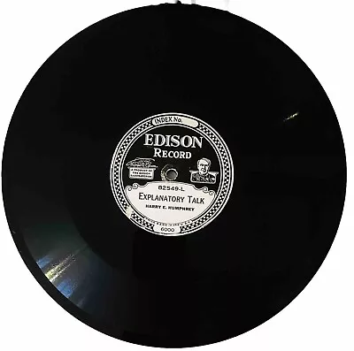 EDISON DIAMOND DISC RECORD 82549 - Harry E. Humphrey / Frieda Hempel • $19.99