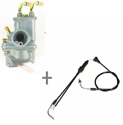 Carburetor W/ Throttle Cable Fits YAMAHA ATV Quad QT50 PW50 Carb • $25