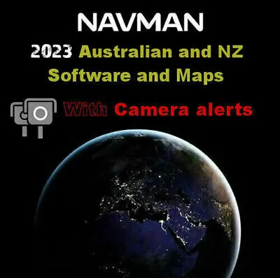 2023 Australia & NZ Maps For Navman S45 S50 S80 S90i S100 S150 S200 S300T • $35.99