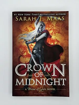 Crown Of Midnight By Sarah J. Maas Paperback 2013 OOP Cover • $35