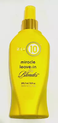 It's A 10 Miracle Leave-In For Blondes 10 Fl Oz / 295.7 Ml New • $23.95