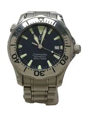 Omega Seamaster Professional Date 300M 1000ft Quartz Mens Watch Auth Works • $3024.12