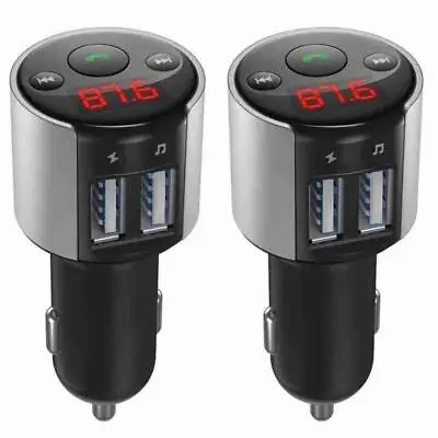 Wireless Bluetooth Car FM Transmitter MP3 Player Radio Adapter Kits Y7W1 • $6.37