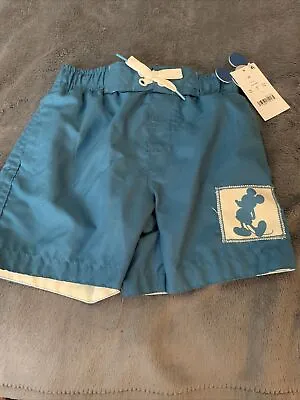 Junk Food Mickey Mouse Swim Trunks Size 3T CB NWat • $15