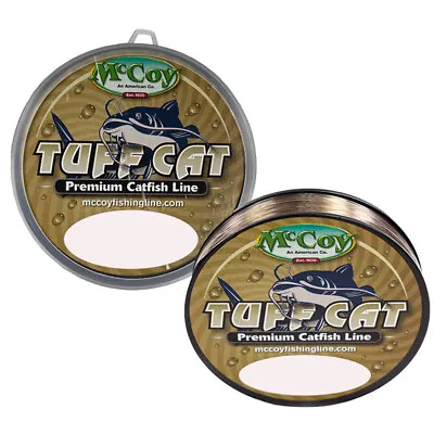 Tuff Cat Mono - Premium Blend Monofilament Catfish Line - McCoy Fishing • $15.88