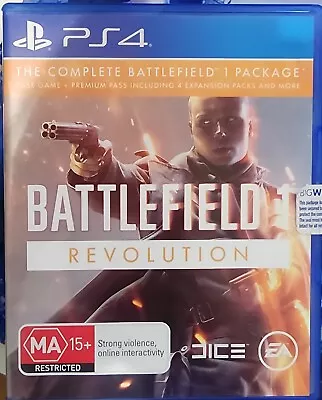 BATTLEFIELD 1 Complete *No Code* Sony Playstation 4 PS4 • $12