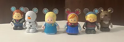 Disney Vinylmation Frozen Series (Set Of 6) Elsa Anna Kristoff Hans Olaf Sven • $59.95