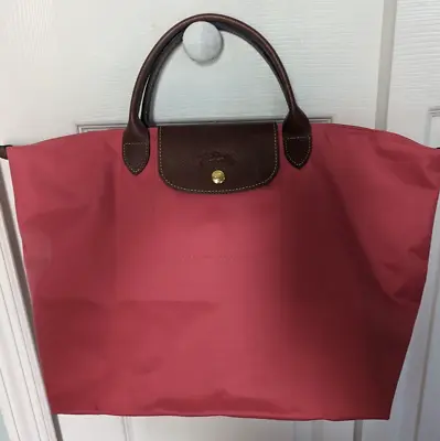 Longchamp Le Pliage Pink Large Tote/Handbag Purse  • $48.99