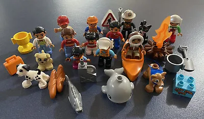 Lego Duplo People Bulk Lot No. 3 + Lots Of Accessories Animals & More!! • $60