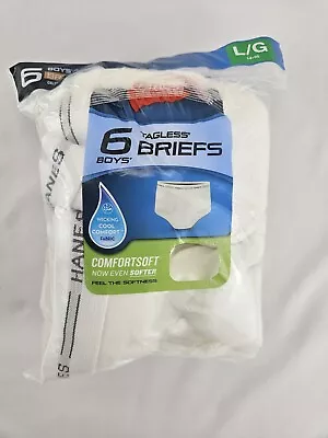 Hanes 6 Tagless Briefs For Boys’ • $6.99