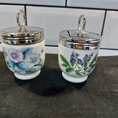 Two Royal Worcester Small Egg Coddlers • £10.99