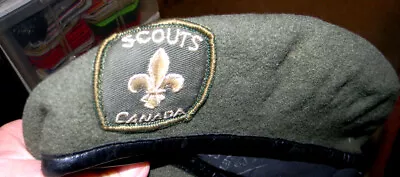 Vintage 1967 Canadian Boy Scout Beret - Excellent Condition • $29.99