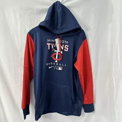 Minnesota Twins Nike Hoodie Large Men’s Therma Fit Baseball Authentic Collection • $39.94