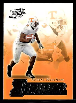 Robert Meachem 2007 Press Pass SE  Card #II-16 Tennessee Volunteers • $0.99