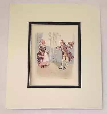 TARRANT My Pretty Maid (1934 Nursery Rhymes Colour Lithograph) • £9.95