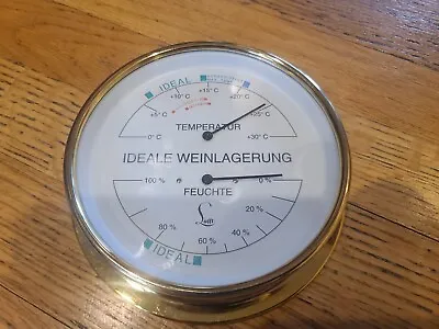 Vintage Lufft Wine Room Hydrometer Germany • $29.99