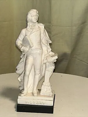 Gino Ruggeri MOZART Sculpture Statue Figurine 8 1/4”H Signed C.R. Made In Italy • $68